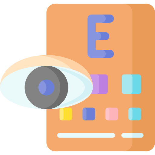 Тест глаз Special Flat иконка