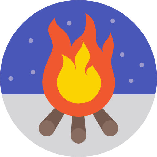 たき火 Prosymbols Flat icon