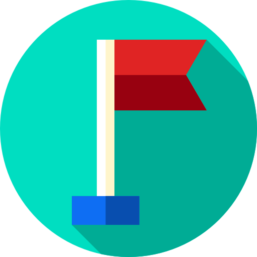Флаг Flat Circular Flat иконка