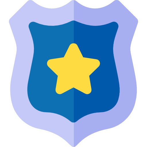 badge Basic Rounded Flat Icône