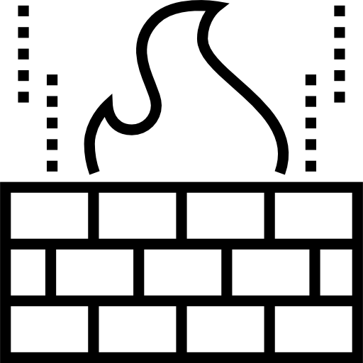 cortafuegos Detailed Straight Lineal icono