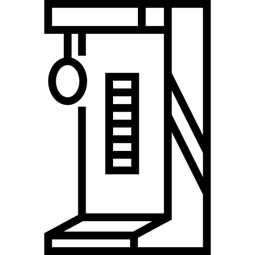 パンチング Detailed Straight Lineal icon