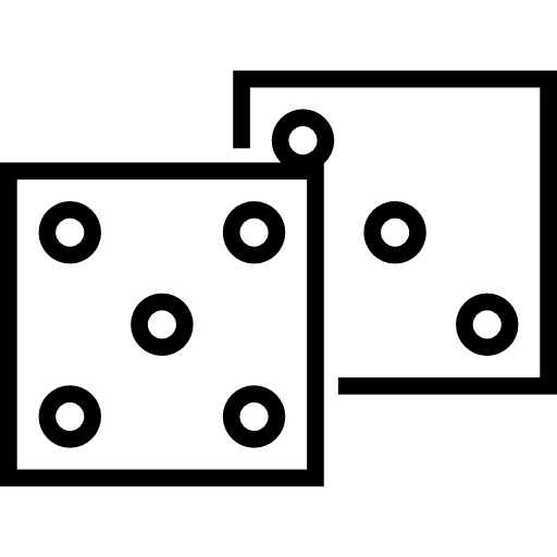 würfel Detailed Straight Lineal icon