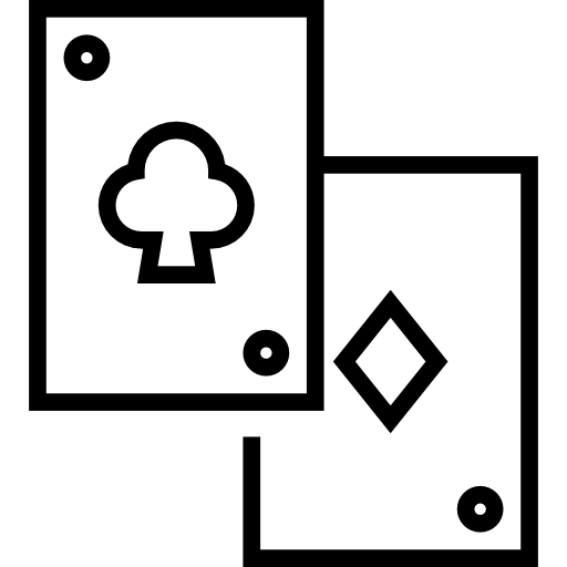 포커 Detailed Straight Lineal icon