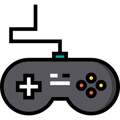gamepad Detailed Straight Lineal color icon