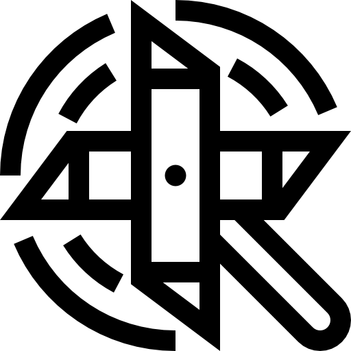 molino Basic Straight Lineal icono