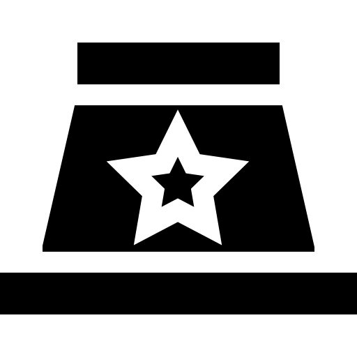 ペデスタル Basic Straight Filled icon