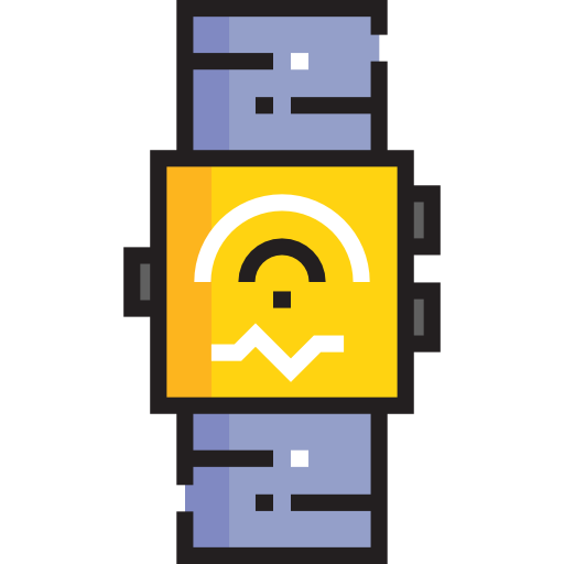 inteligentny zegarek Detailed Straight Lineal color ikona
