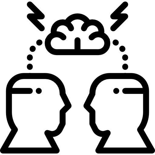 debate Detailed Rounded Lineal Ícone