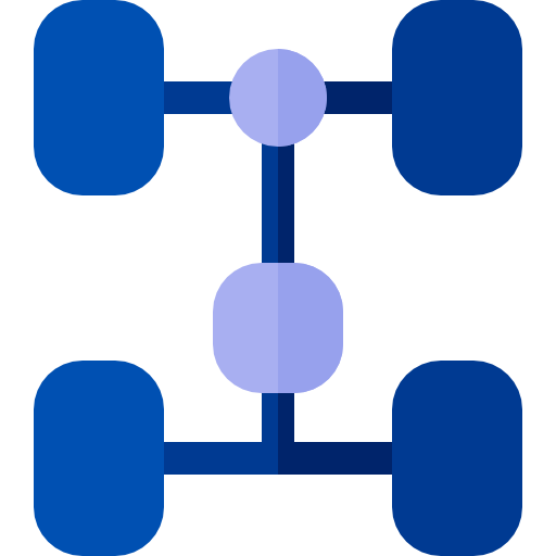 chasis Basic Rounded Flat icono