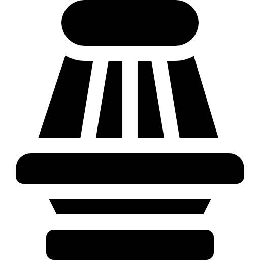 luchtfilter Basic Rounded Filled icoon