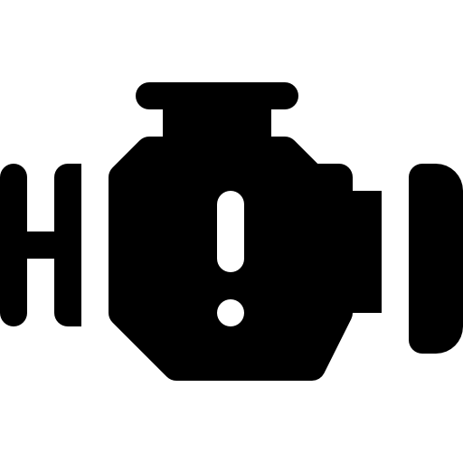 motor Basic Rounded Filled Ícone