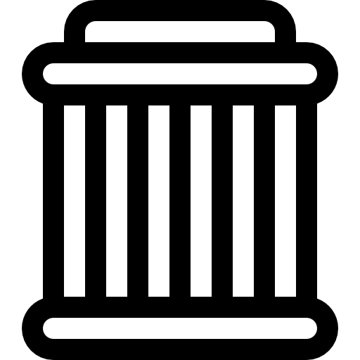 Pulley Basic Rounded Lineal icon