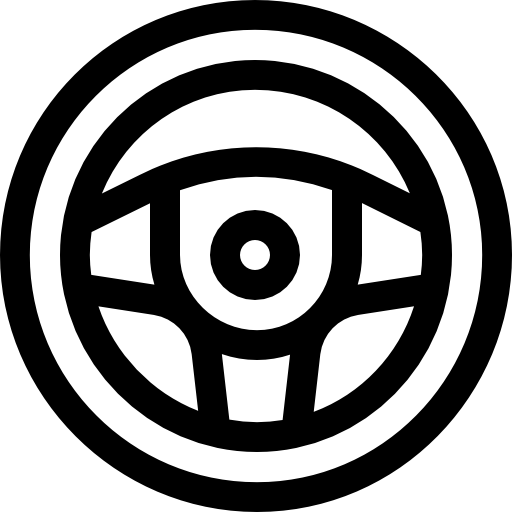 kierownica Basic Rounded Lineal ikona