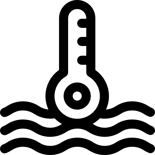 温度 Basic Rounded Lineal icon