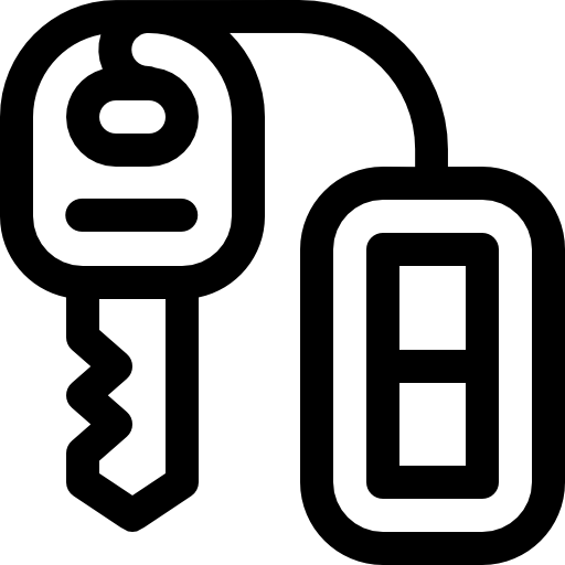 autoschlüssel Basic Rounded Lineal icon