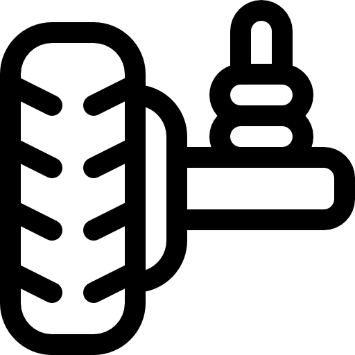 サスペンション Basic Rounded Lineal icon