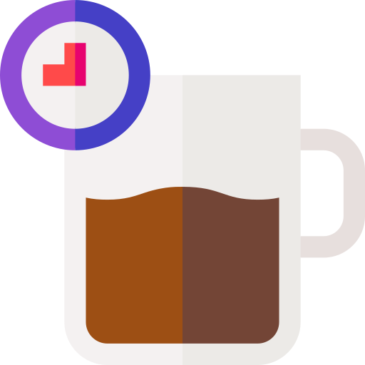kaffeepause Basic Straight Flat icon