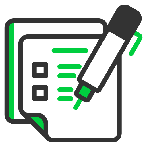 Questionnaire Generic Fill & Lineal icon