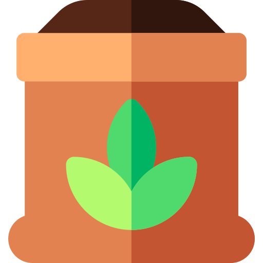 Fertilizer Basic Rounded Flat icon