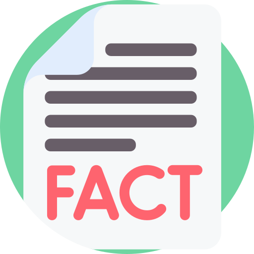 Fact Detailed Flat Circular Flat icon