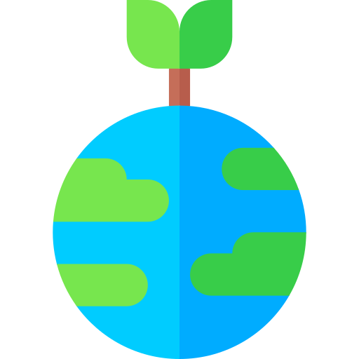 생태학 Basic Straight Flat icon