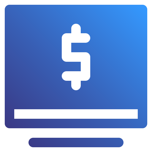 computer Generic Flat Gradient icoon
