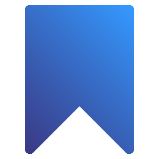 ブックマーク Generic Flat Gradient icon