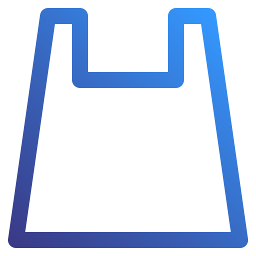 Plastic bag Generic Gradient icon