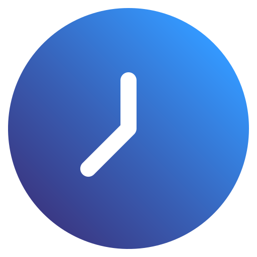 Time Generic Flat Gradient icon