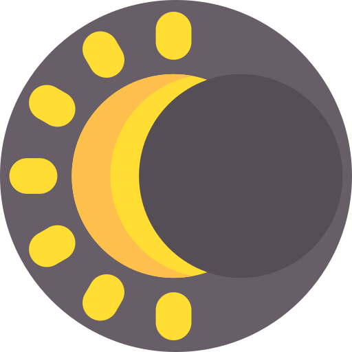 donkere modus Detailed Flat Circular Flat icoon