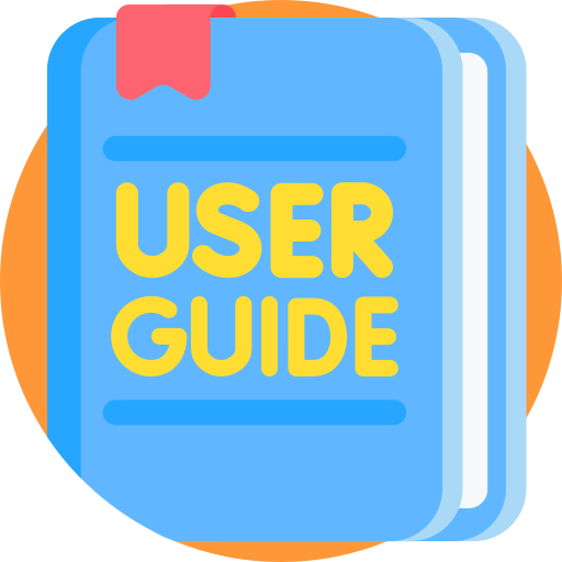 User guide Detailed Flat Circular Flat icon