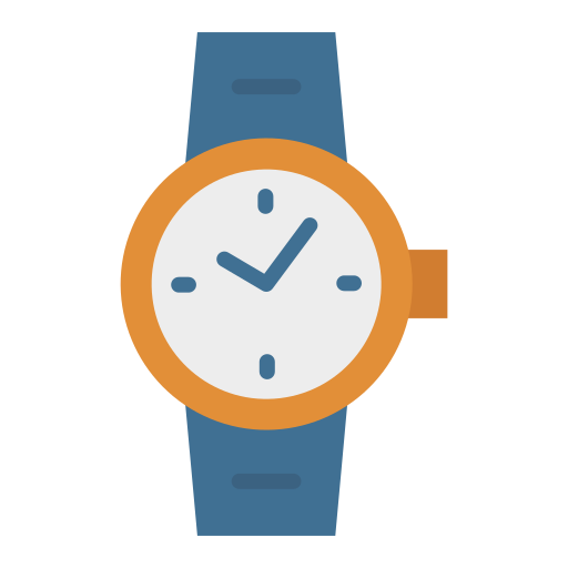 zegarek na rękę Good Ware Flat ikona