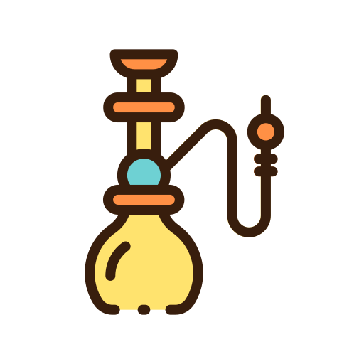 Hookah Good Ware Lineal Color icon