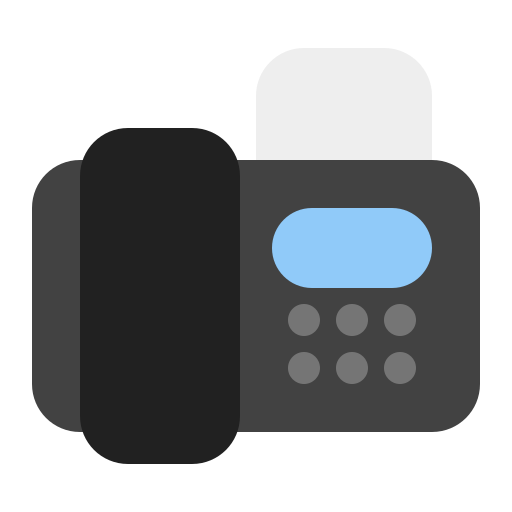 fax Generic Flat icono