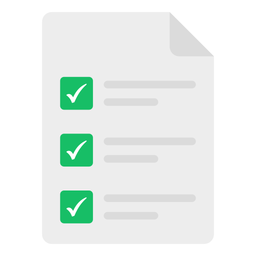 Checklist Generic Flat icon