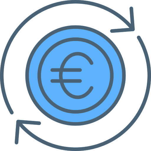 Investment Generic Blue icon