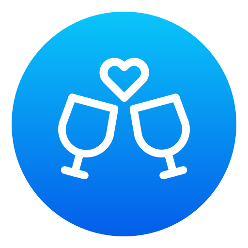 Cheers Generic Flat Gradient icon