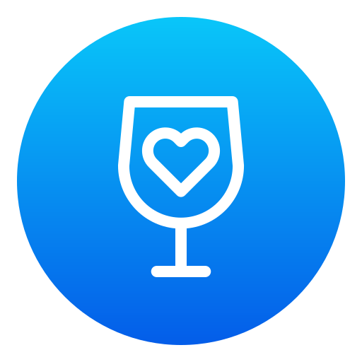 와인 잔 Generic Flat Gradient icon