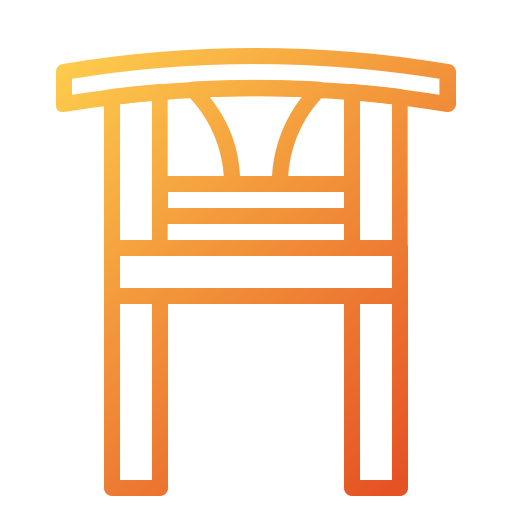 silla Generic Gradient icono