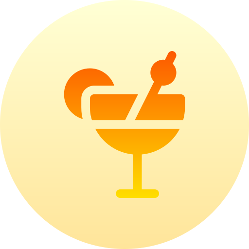 martini Basic Gradient Circular icono