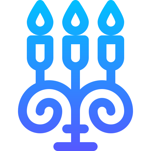 Candle Basic Gradient Lineal color icon