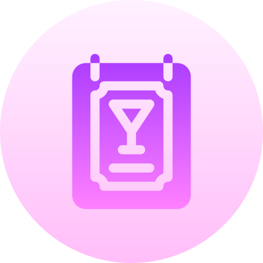 Drink Basic Gradient Circular icon