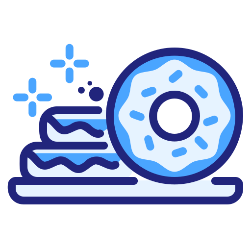 Donuts Generic Blue icon