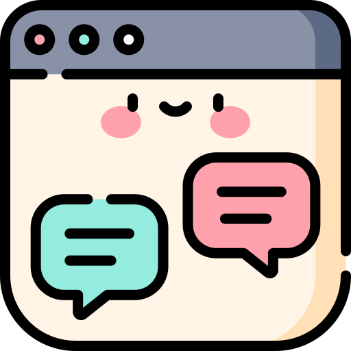 Consultation Kawaii Lineal color icon