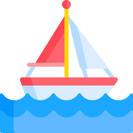 Sailboat Special Flat icon