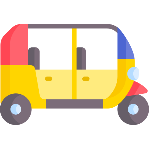 tuktuk Special Flat icoon