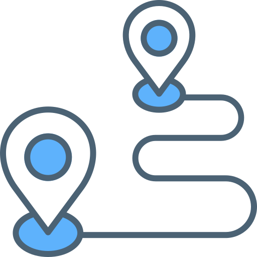 route Generic Fill & Lineal icon