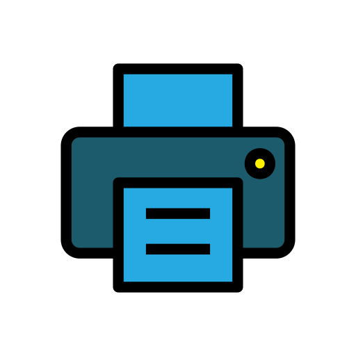 drucker Generic Outline Color icon