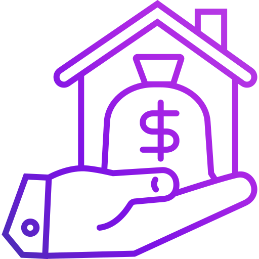 Housing rates Generic Gradient icon